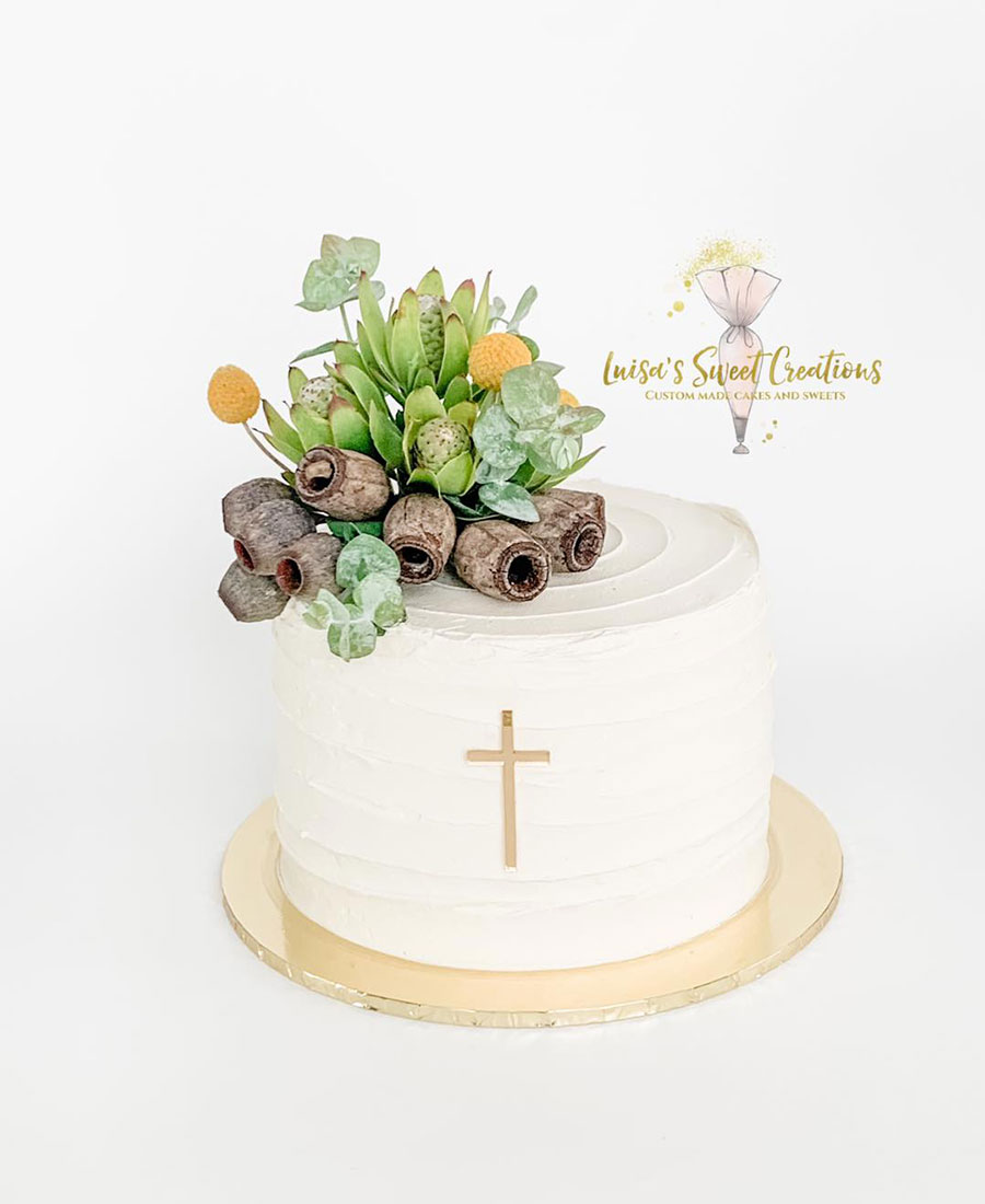 How to make two step Christening cake 🔥🔥🔥buttercream cake - YouTube