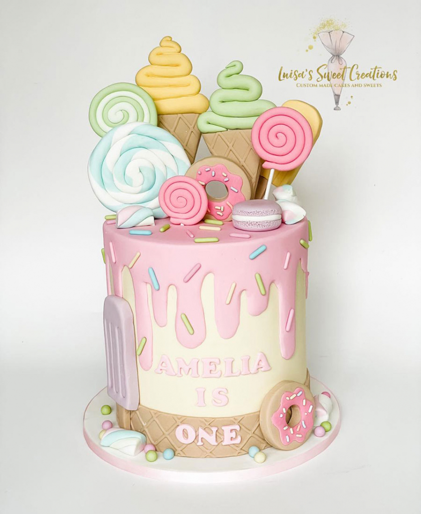 First Year Birthday Cake – bigwishbox